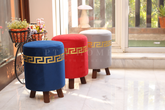 Ottoman Puff Stool - Velvet